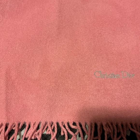 Vintage Christian Dior Cashmere Scarf - Picture 1 of 5